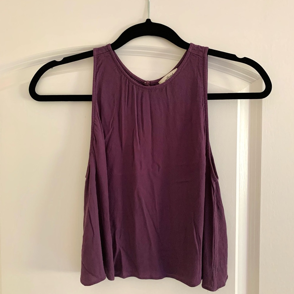 Wilfred chic tank in purple